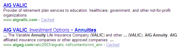 AIG-VALIC