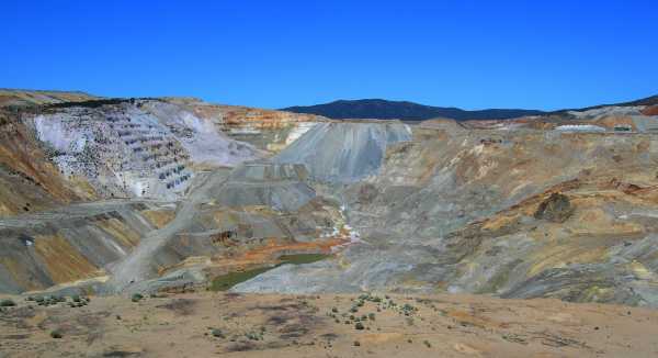 Looking into the pit