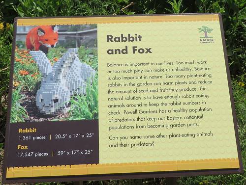 Lego Fox and Rabbit