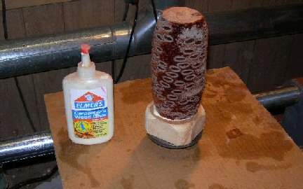 Turning a banksia Pod Vase 11