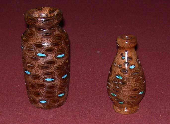 Finished Banksia Pod Vases