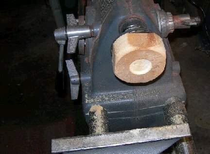 Turning a banksia Pod Vase 5