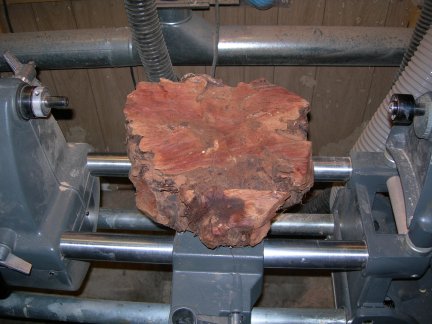 Manzanita Burl Turning Bowl 1