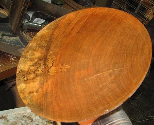 Bowl Blank #3 One Year after Accelerated Drying